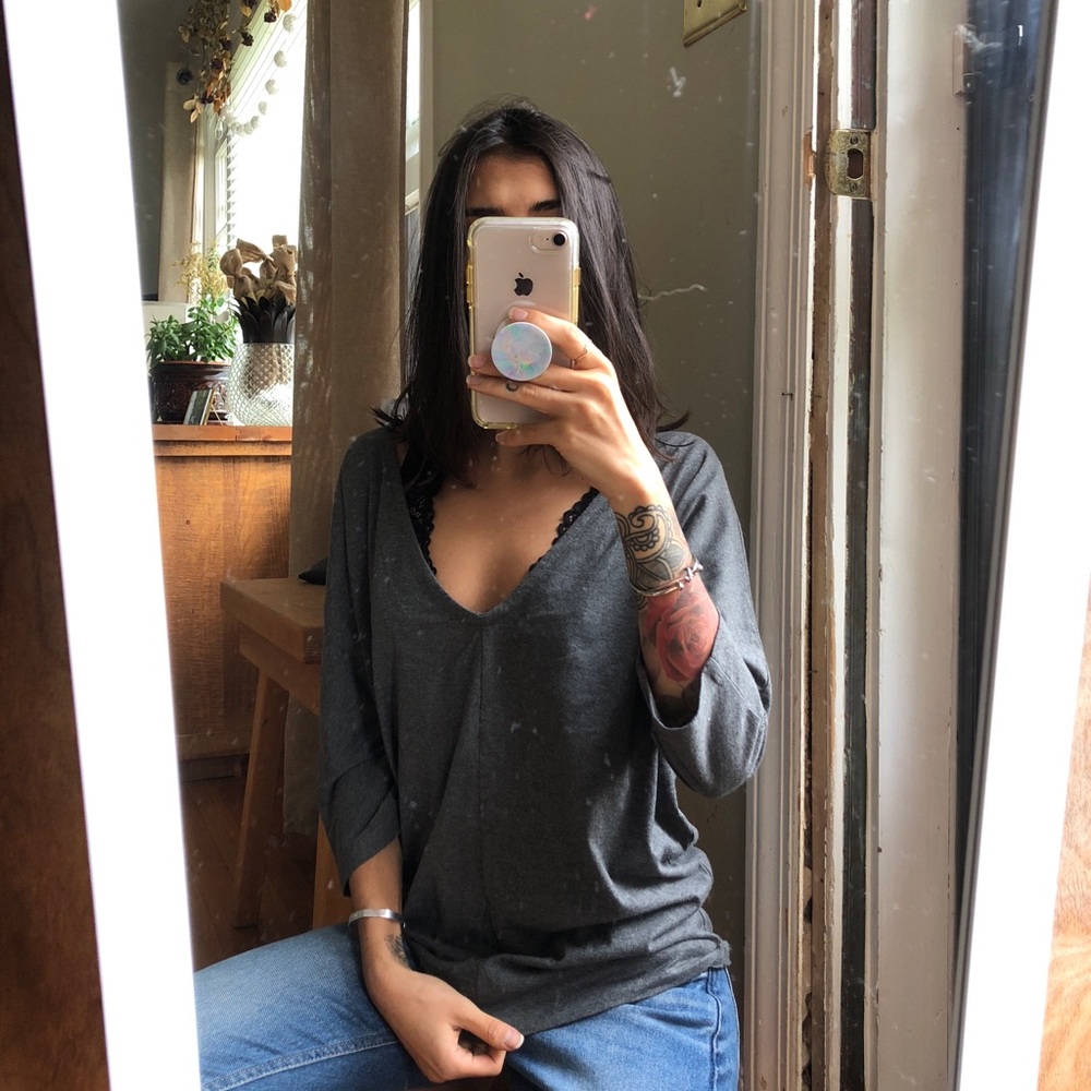Too big for me, though I love this top